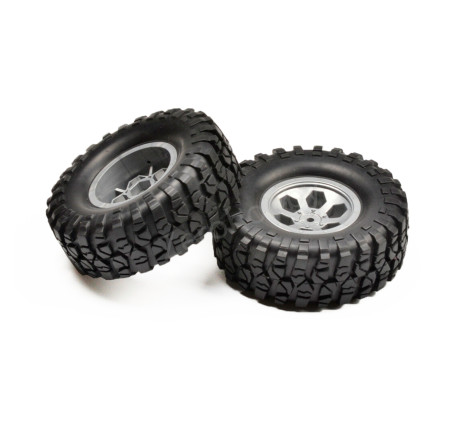 PRE-MOUNTED TIRE SET TYPE 1 (GREY) 136100V2