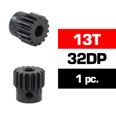 PIÑON 32DP -13T - ACERO HSS - DIAMETRO 5,0mm