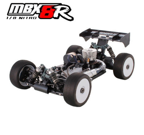 COMBO MBX8R 1/8 OFF ROAD BUGGY + M3X ENGINE + 2141 PIPE SET W/ MANIFOLD