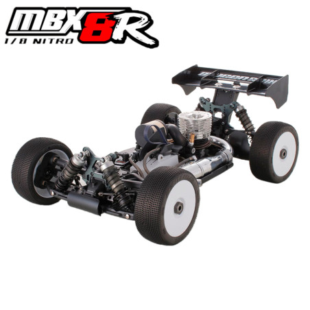 COMBO COCHE 1/8 OFF ROAD MBX8R + MOTOR M3X + ESCAPE COMPLETO 2141