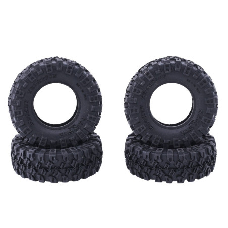 AXIAL SCX24 1.0" A STYLE MICRO TIRES WITH FOAMS (4pcs)