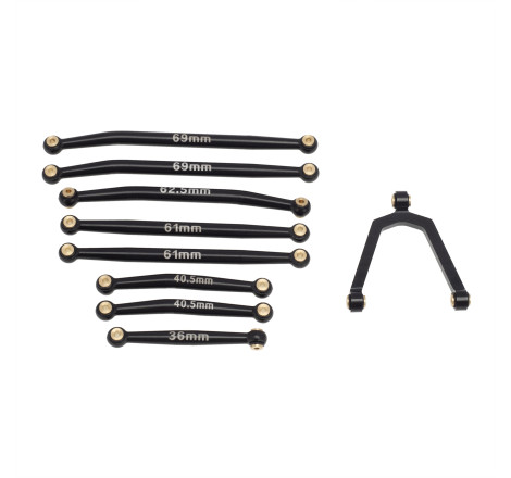 AXIAL SCX24 90081 ALUMINUM LINK SET