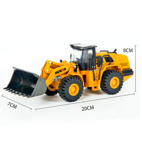 BULLDOZER HUINA 1714 1/50 ESTATICA