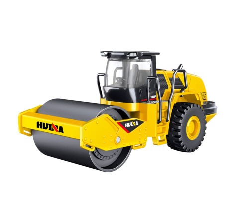HUINA 1815 1:60 SCALE SMOOTH DRUM COMPACTOR STATIC MODEL