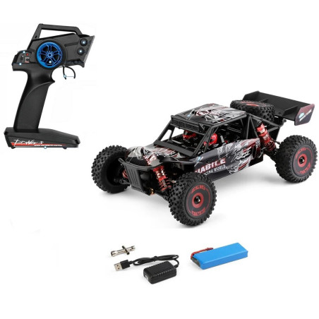 COCHE ELECTRICO RTR 1/12 BUGGY BAJA 4WD 2.4HGZ MOTOR BRUSHLESS  WLTOYS