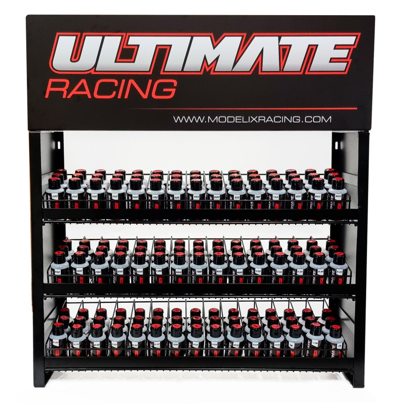 ULTIMATE RACING OILS STACKABLE DISPLAY RACK (45x3)