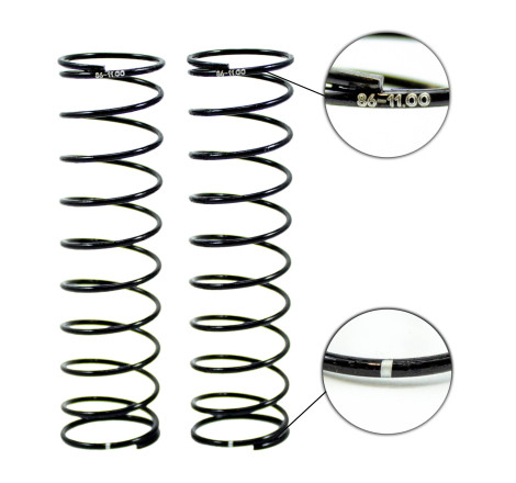 ULTIMATE REAR SHOCK SPRING 86mm 1.6/11.00T (1 DOT) (2pcs)