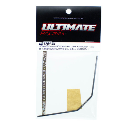 ULTIMATE 2.4mm FRONT ANTI-ROLL BAR FOR MUGEN, ASSOCIATED, XRAY (1pcs)