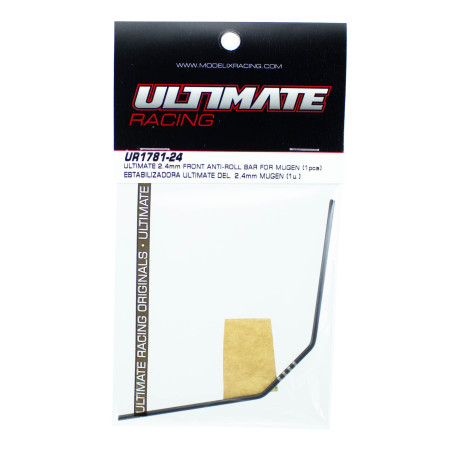 ULTIMATE 2.4mm FRONT ANTI-ROLL BAR FOR MUGEN, ASSOCIATED, XRAY (1pcs)